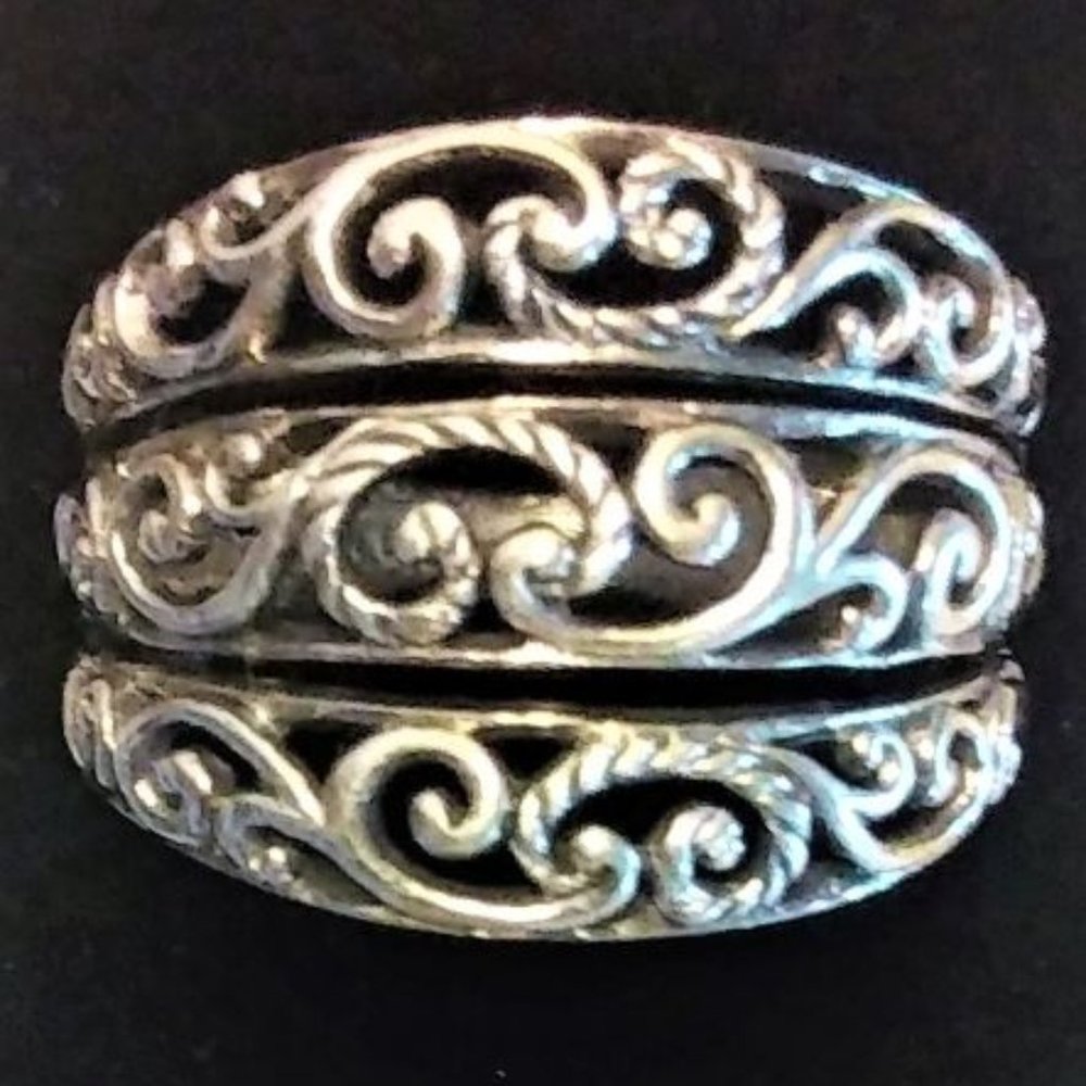 Ornately Carved Band Ring